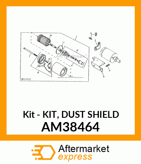 Kit - KIT, DUST SHIELD AM38464