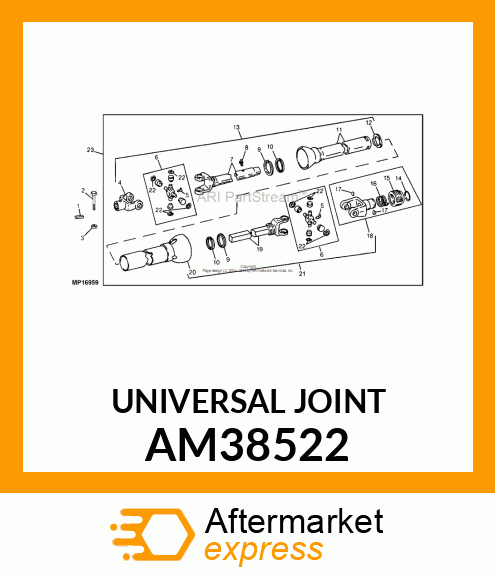 Universal Joint AM38522