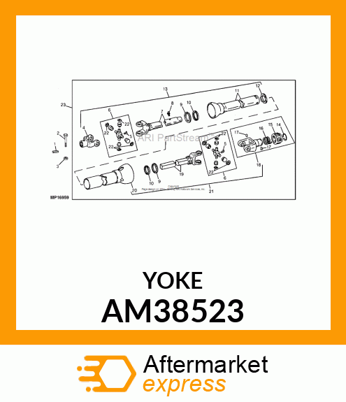 Yoke AM38523