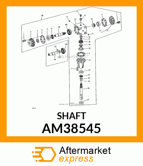 SHAFT, INPUT AM38545