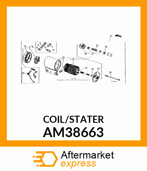 Armature - KIT, ARMATURE & DRIVE - PUR AM38663