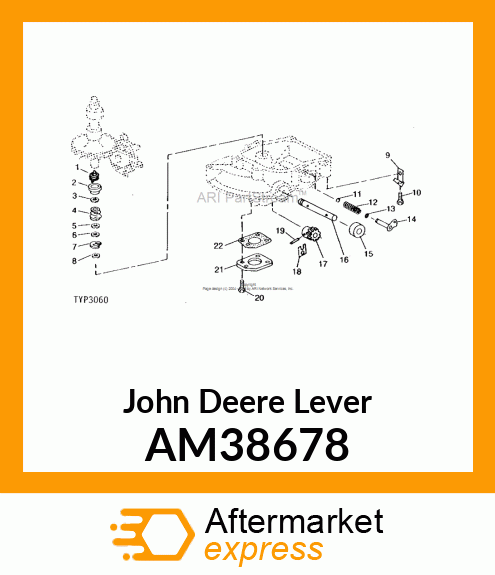 Lever AM38678