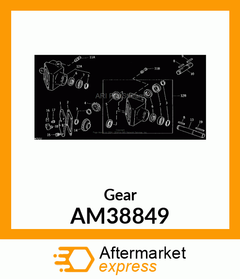 Gear AM38849