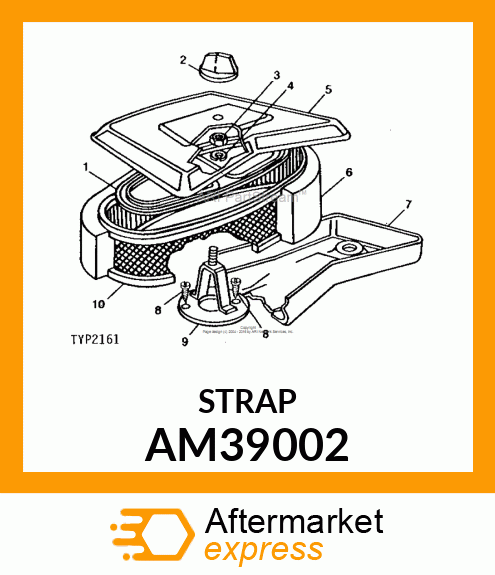 STRAP AM39002