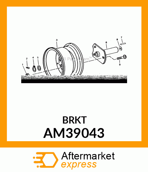 BRKT AM39043