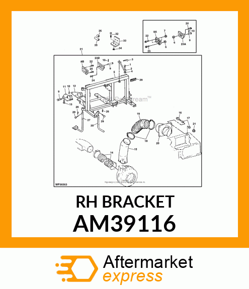 Bracket AM39116