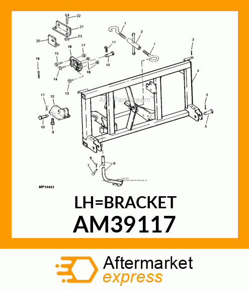 Bracket AM39117