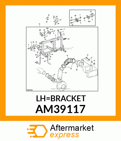 Bracket AM39117