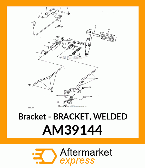 Bracket - BRACKET, WELDED AM39144