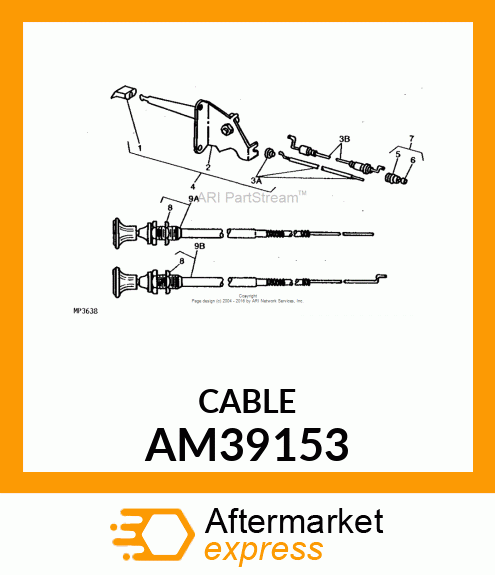 Push Pull Cable AM39153