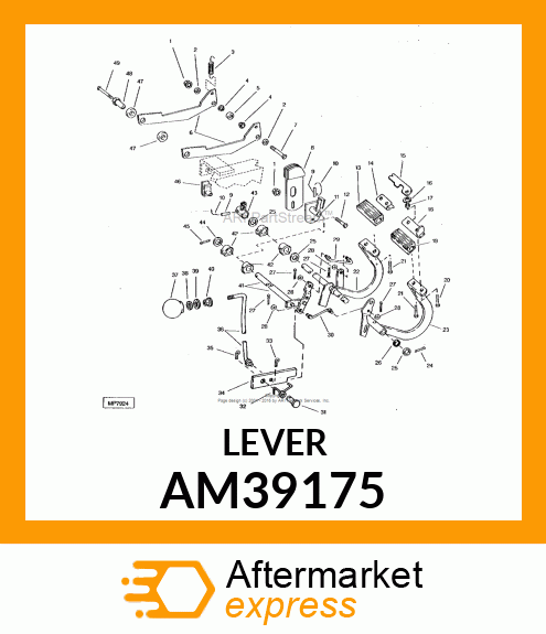 LEVER AM39175