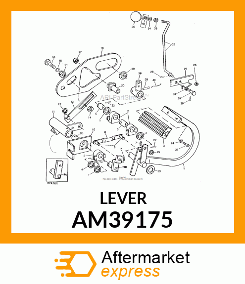 LEVER AM39175