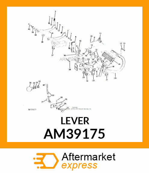 LEVER AM39175