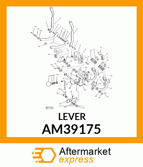 LEVER AM39175