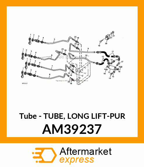 Tube - TUBE, LONG LIFT-PUR AM39237