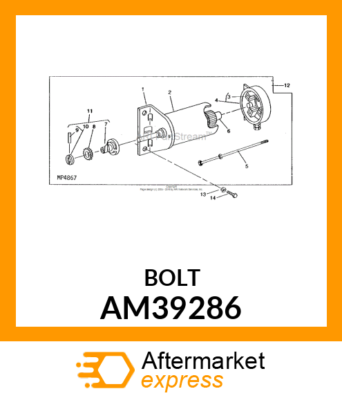 BOLT AM39286