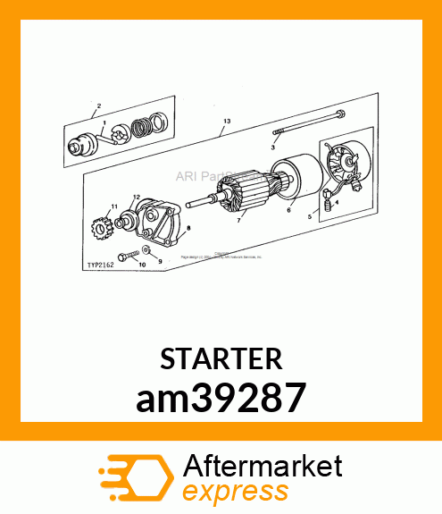 STARTER am39287