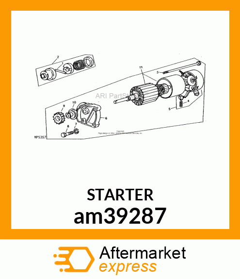 STARTER am39287