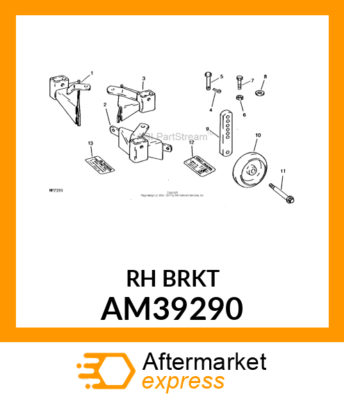 RHBRKT AM39290