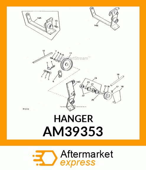 HANGER AM39353