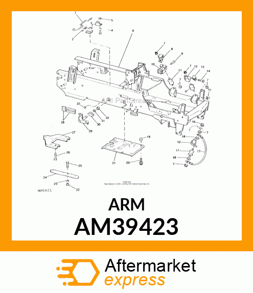 Lift Arm AM39423