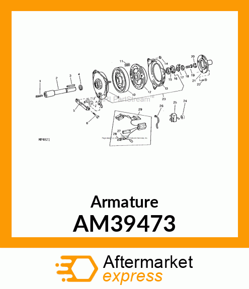 Armature AM39473