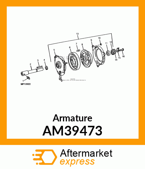 Armature AM39473