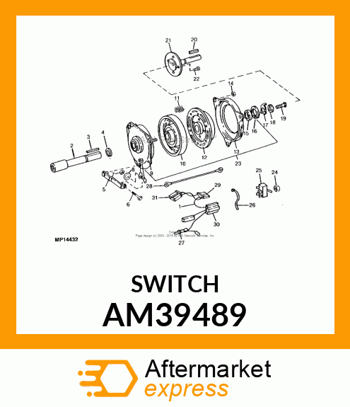 SWITCH, PTO AM39489