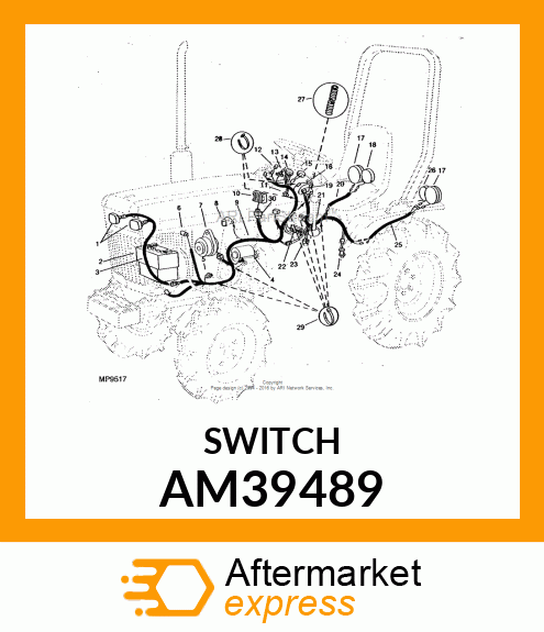 SWITCH, PTO AM39489