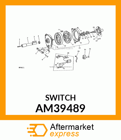 SWITCH, PTO AM39489