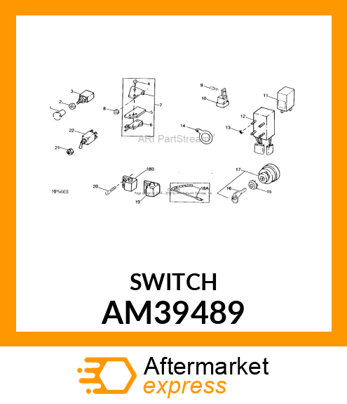 SWITCH, PTO AM39489