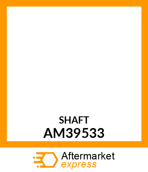 Shaft - SHAFT, WELDED UPPER AM39533