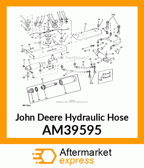 HOSE, HYDRAULIC AM39595