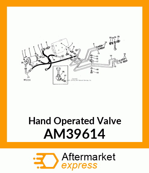 Hand Operated Valve AM39614