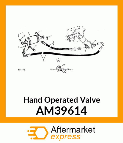 Hand Operated Valve AM39614