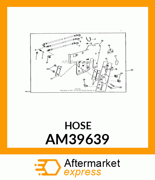 HOSE AM39639