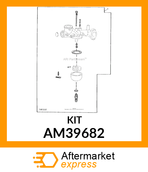 Kit - KIT, CARBURETOR OVERHAUL AM39682