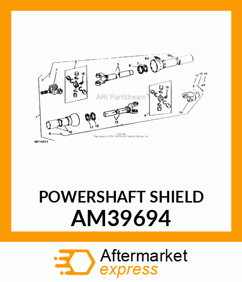 Powershaft Shield AM39694