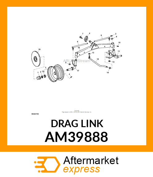 LINK, DRAG AM39888