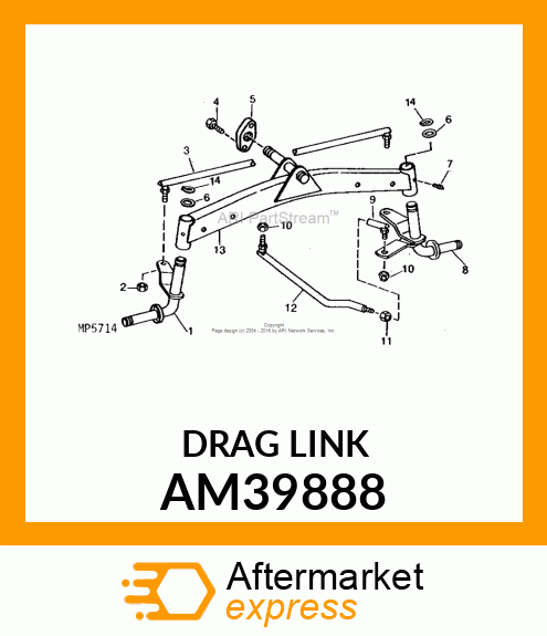 LINK, DRAG AM39888