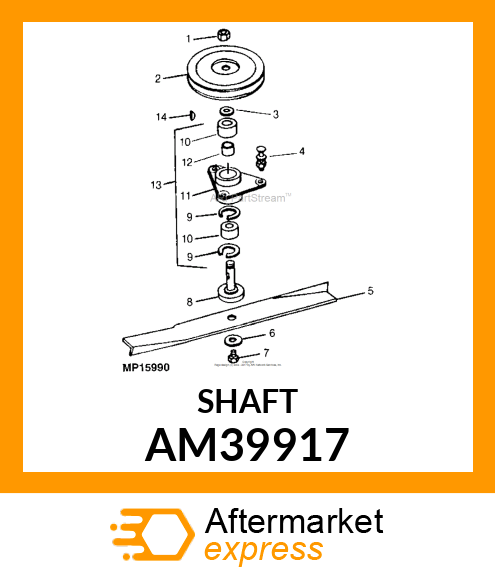 SHAFT AM39917