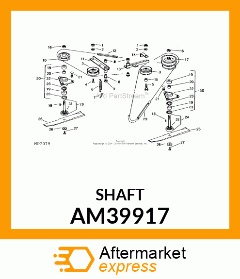 SHAFT AM39917