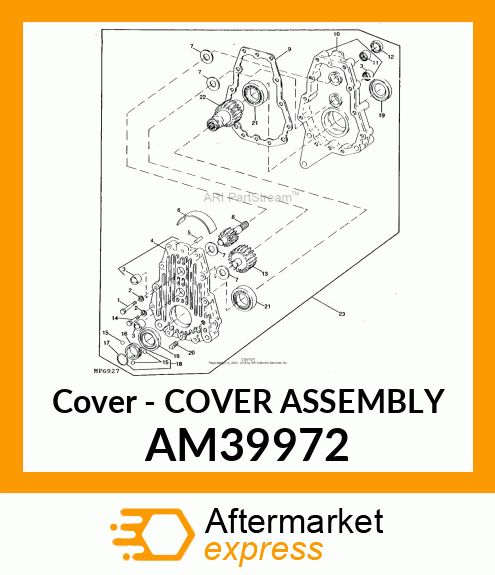 Cover - COVER ASSEMBLY AM39972