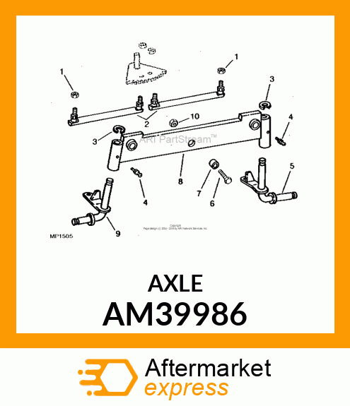 Spindle Welded Rh AM39986