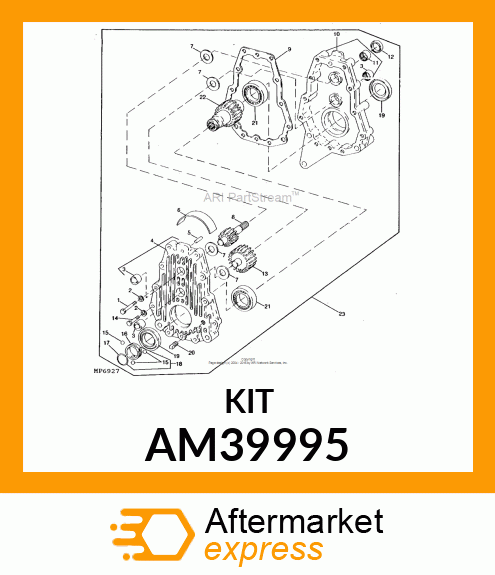 Repair Kit - KIT, COUPLER REPAIR AM39995