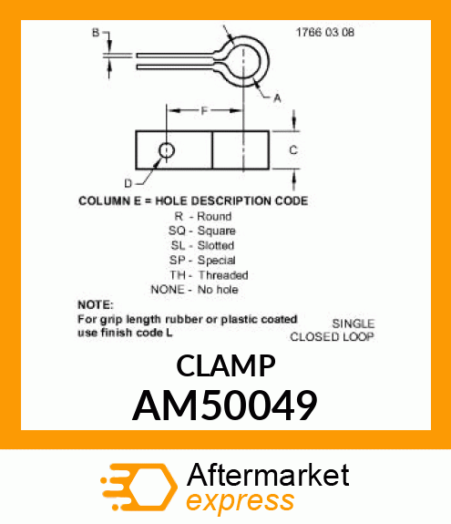 CLAMP ASSY AM50049