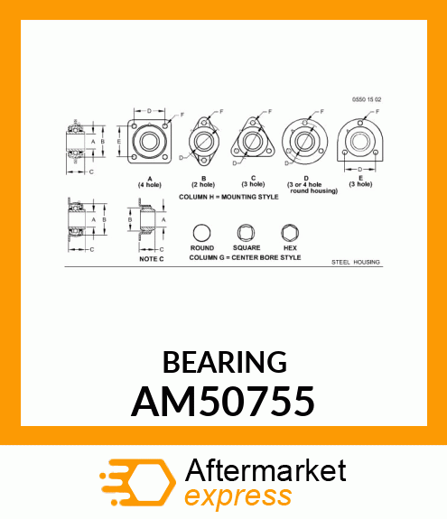 BEARING ASSY AM50755