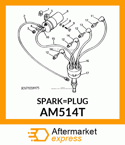 SPARK PLUG H AM514T