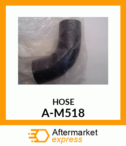 Radiator Hose - RADIATOR HOSE, UPPER A-M518