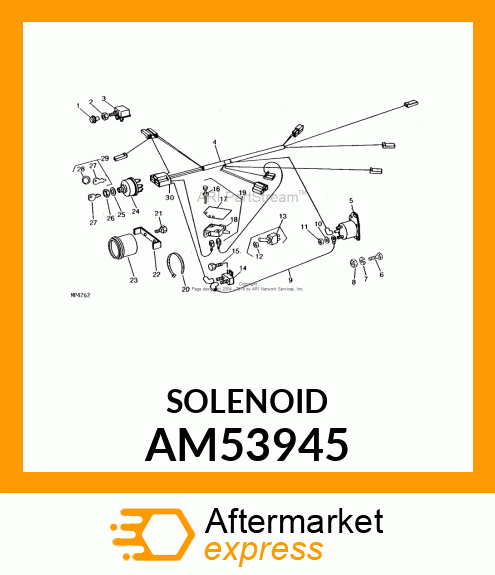 SOLENOID ASSY AM53945
